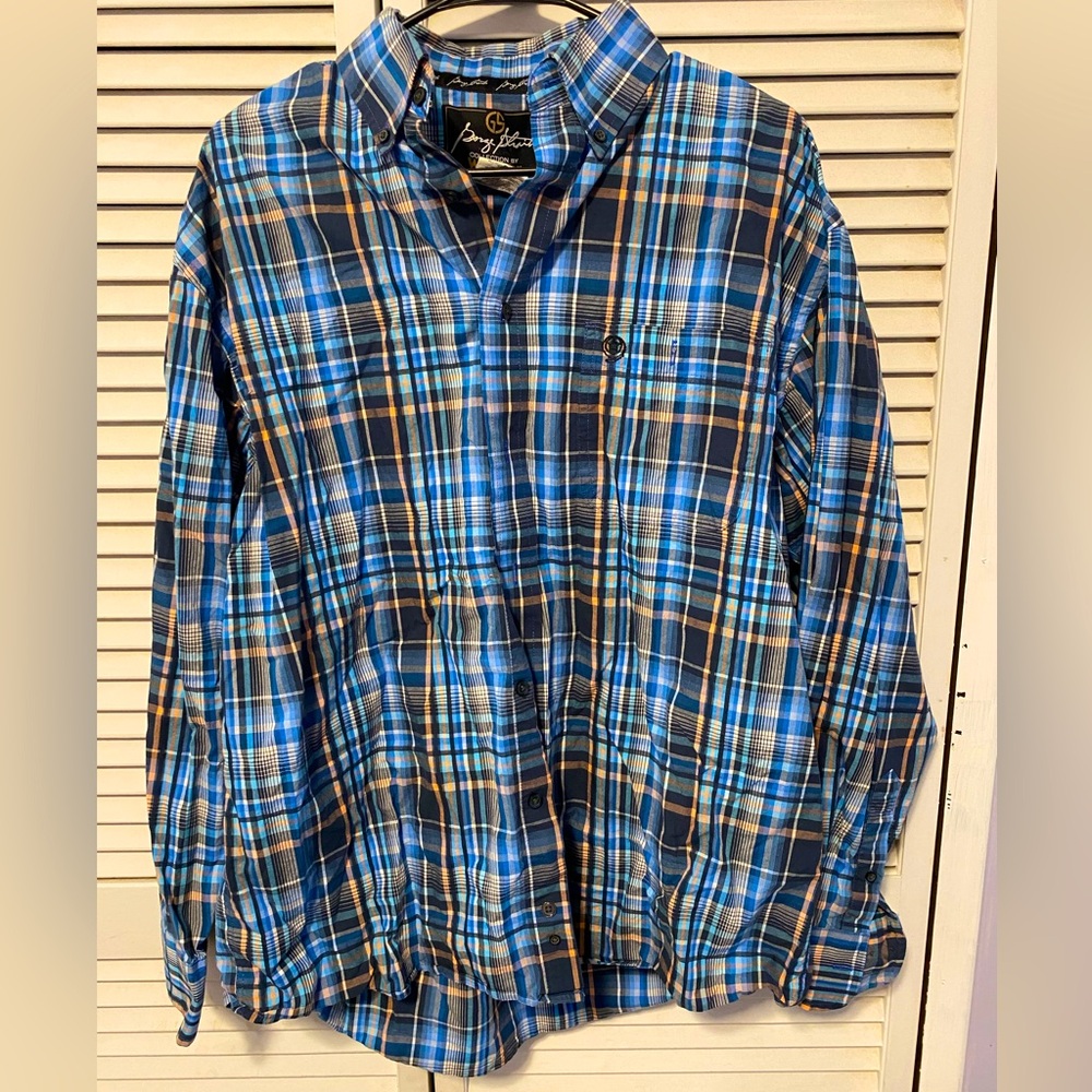 Men’s Wrangler button up sz L